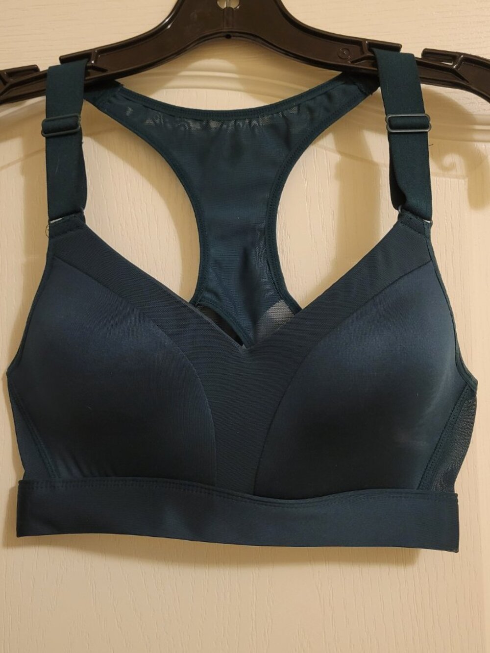 Dark Green Spyder Sports Bra (size Small)